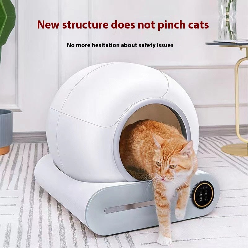 Smart Automatic Litter Box for Cats - Self-Cleaning Pooper Scooper