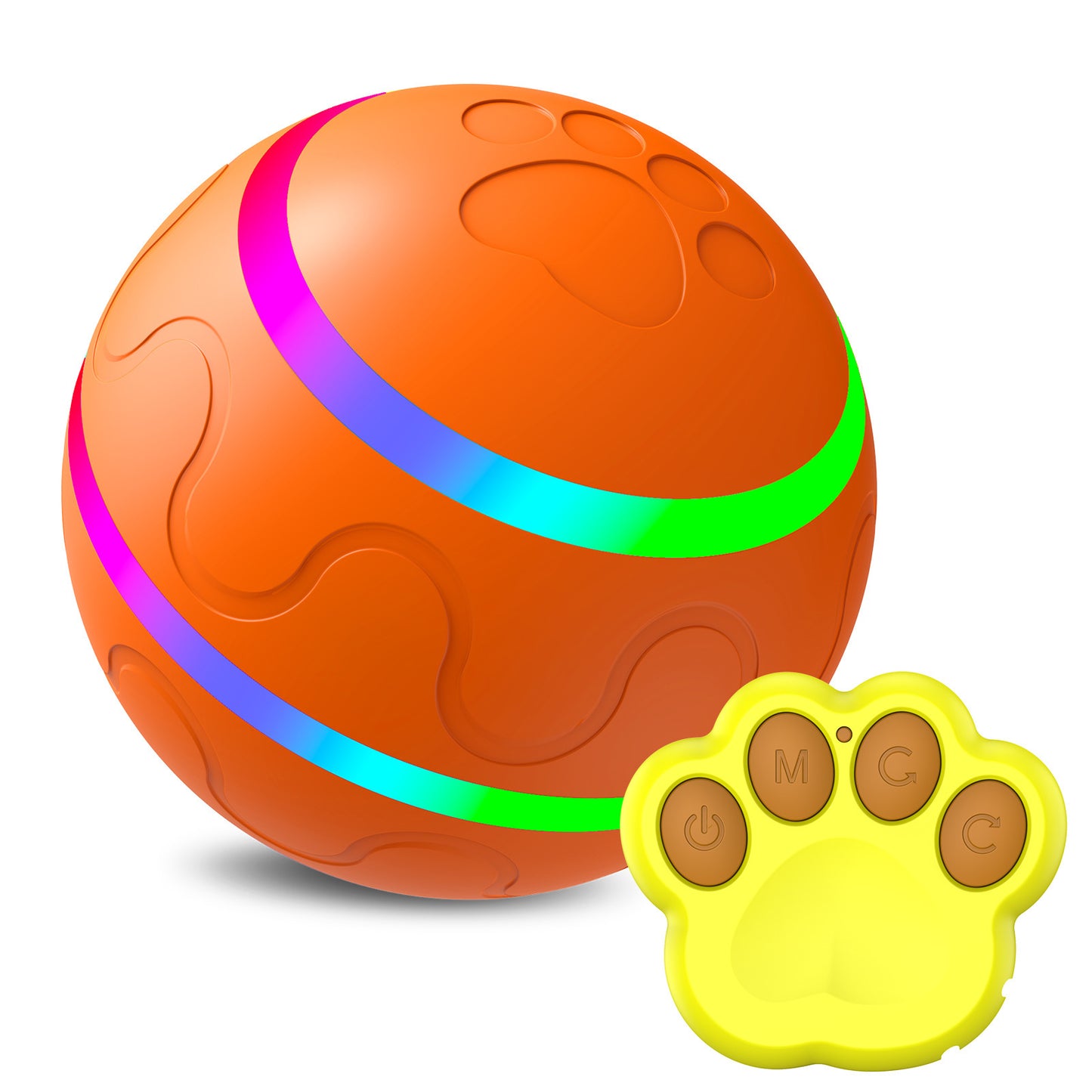 Pet New Cat Wicked Ball Toy Intelligent Ball USB Cat Toys Self Rotating Ball Automatic Rotation Ball